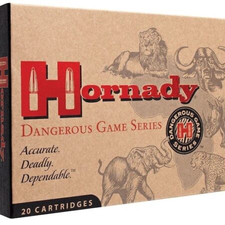 Hornady Dangerous Game .500 Nitro Express 3" 570 Gr. DGX Bonded Flat Nose- Box of 20