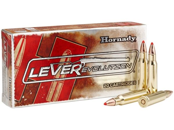 Hornady LEVERevolution .307 Winchester 160 Gr. FTX- Box of 20