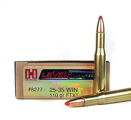 Hornady LEVERevolution .25-35 WCF 110 Gr. FTX- Box of 20