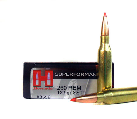 Hornady Superformance SST .260 Remington 129 Gr. SST- Box of 20