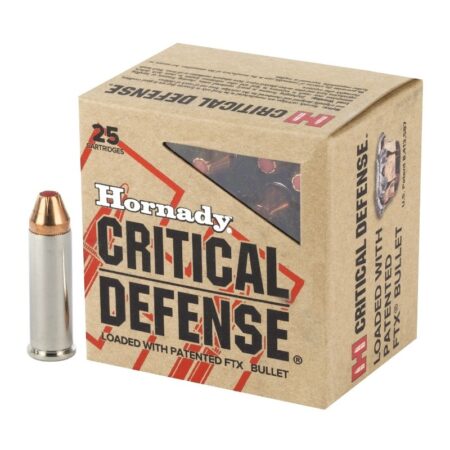 Hornady Critical Defense .327 Federal Magnum 80 Gr. FTX- Box of 25