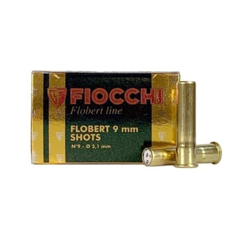 Fiocchi 9mm Rimfire (Flobert) #9 Shot Shotshell- Box of 50