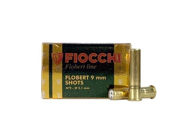 Fiocchi 9mm Rimfire (Flobert) #9 Shot Shotshell- Box of 50