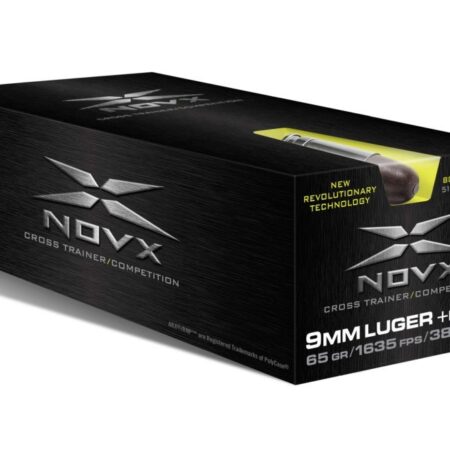 NovX Cross Trainer/Competition 9mm Luger +P 65 Gr. RNP Lead-Free- Box of 51