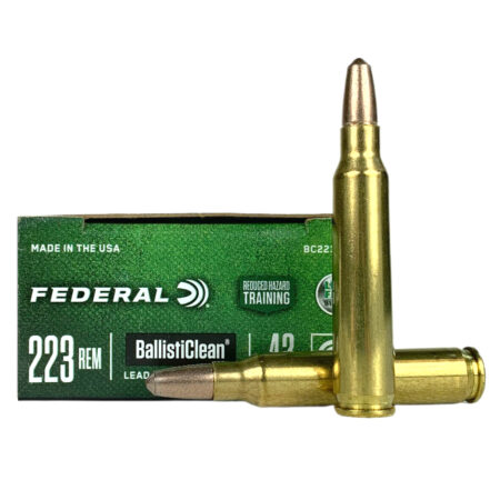 Federal BallistiClean .223 Remington 42 Gr. RHT Frangible- Lead Free- Box of 20