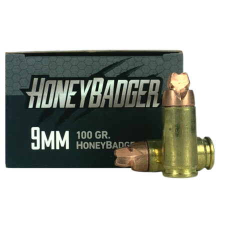 Black Hills 9mm Luger +P 100 Gr. HoneyBadger- Box of 20