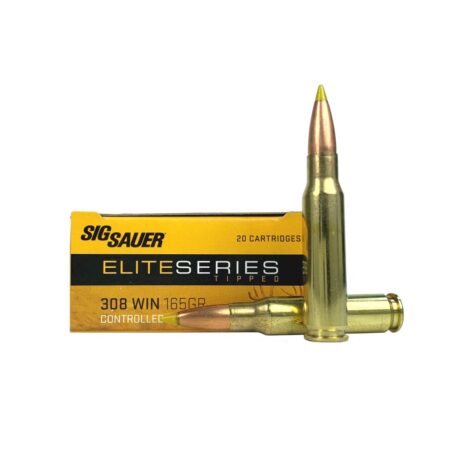 SIG SAUER Elite Hunter .308 Winchester 165 Gr. Tipped Hunter- Box of 20