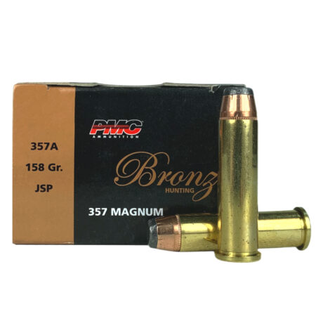 PMC Bronze .357 Magnum 158 Gr. Jacketed Soft Point - Box of 50