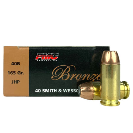 PMC Bronze .40 S&W 165 Gr. JHP- Box of 50