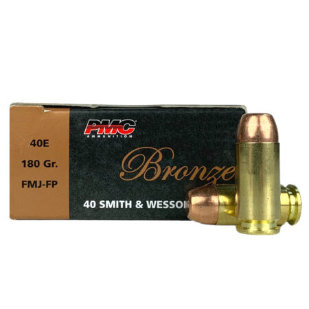 PMC Bronze .40 S&W 180 Gr. FMJ-FP- Box of 50