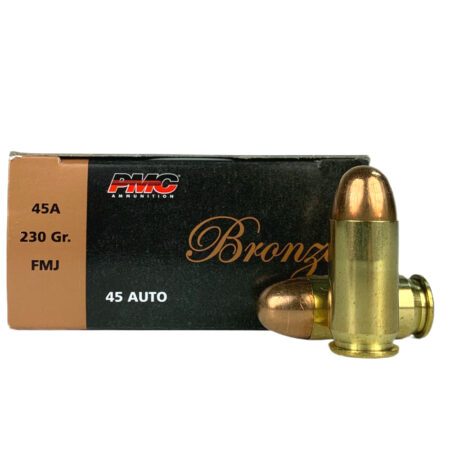PMC Bronze .45 ACP 230 Gr. FMJ- Box of 50