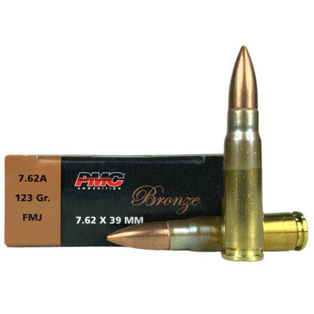 PMC Bronze 7.62X39MM 123 Gr. FMJ- Box of 20