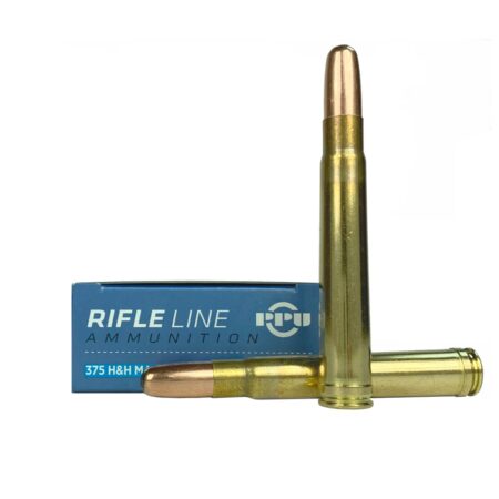 Prvi Partizan .375 H&H Magnum 300 Gr. Round Nose Soft Point- Box of 10