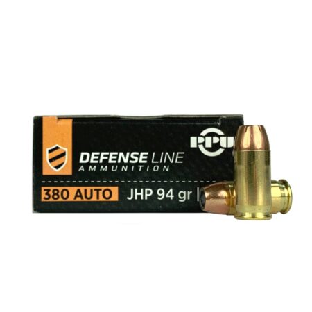 Prvi Partizan Defense .380 ACP 94 Gr. Jacketed Hollow Point- Box of 50