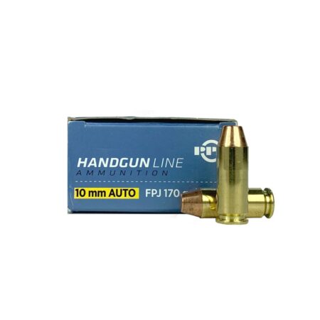 Prvi Partizan 10mm Auto 170 Gr. Jacketed Flat Point- Box of 50