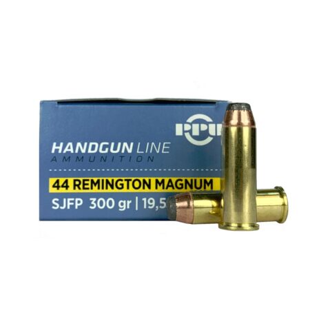 Prvi Partizan .44 Remington Magnum 300 Gr. Semi-Jacketed Flat Point- Box of 50