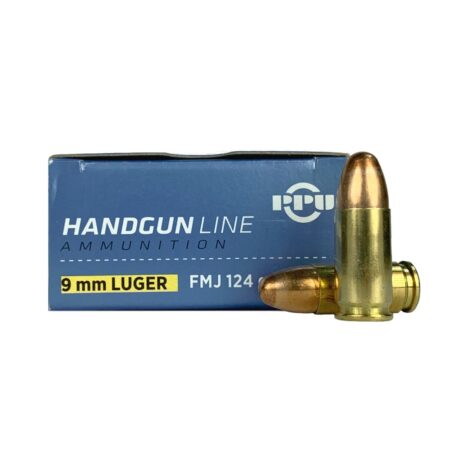 Prvi Partizan 9mm Luger 124 Gr. Full Metal Jacket- Box of 50