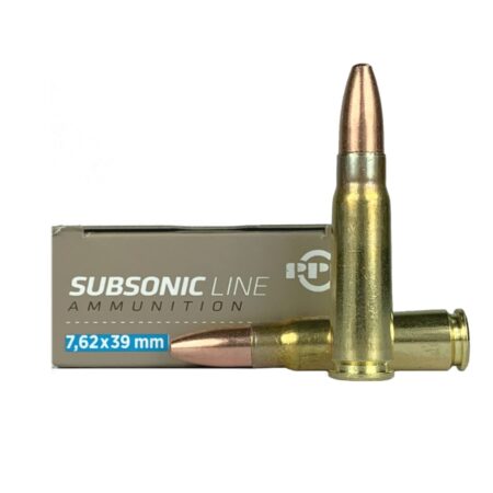 Prvi Partizan Subsonic 7.62x39mm 182 Gr. Full Metal Jacket Boat Tail- Box of 20