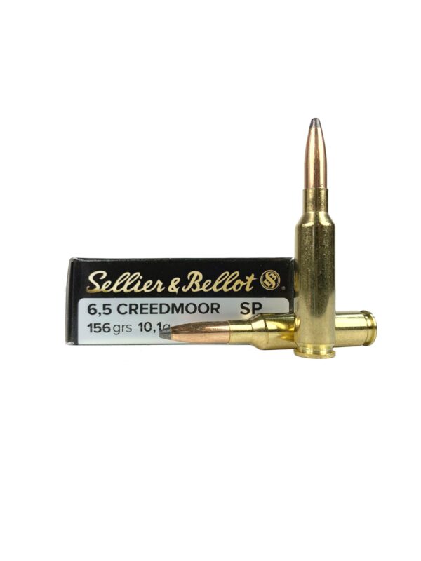 Sellier & Bellot 6.5 Creedmoor 156 Gr. Soft Point- Box of 20