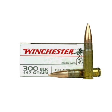 Winchester USA .300 AAC Blackout 147 Gr. Full Metal Jacket- Box of 20