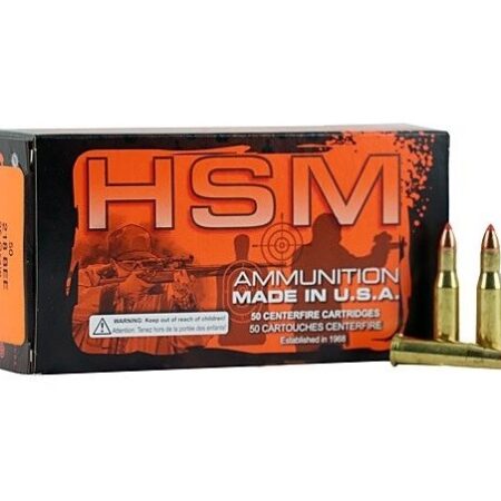 HSM .218 Bee 35 Gr. Hornady V-Max- Box of 50