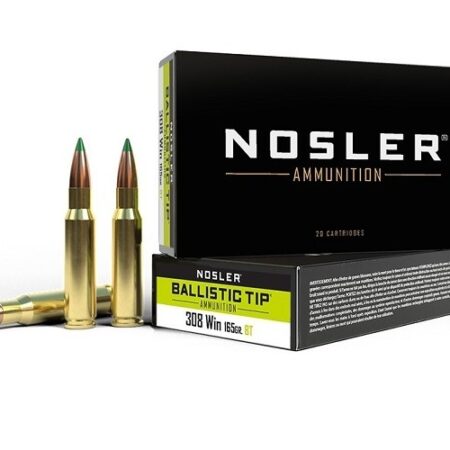 Nosler .308 Winchester 165 Gr. Ballistic Tip Hunting- Box of 20