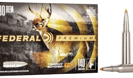 Federal Premium .280 Remington 140 Gr. Trophy Bonded Tip- Box of 20