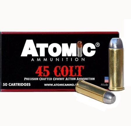 Atomic Cowboy Action .45 Long Colt 200 Gr. Hard Cast Round Nose Flat Point- Box of 50