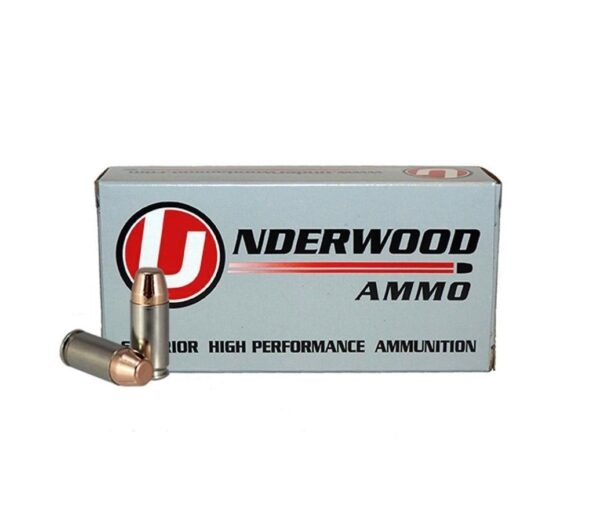 Underwood 9mm Luger +P 124 Gr. Full Metal Jacket Flat Nose- Box of 50