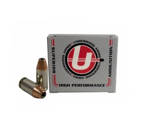 Underwood .380 ACP +P 90 Gr. Hornady XTP Jacketed Hollow Point- Box of 20