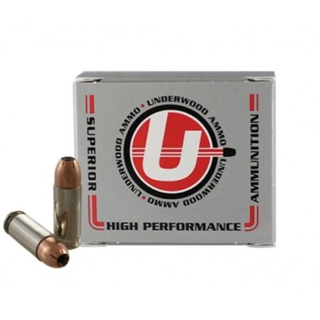 Underwood .38 Super +P 124 Gr. Hornady XTP Jacketed Hollow Point- Box of 20