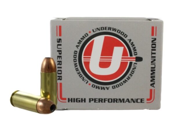 Underwood .356 TSW 115 Gr. Jacketed Hollow Point- Box of 20
