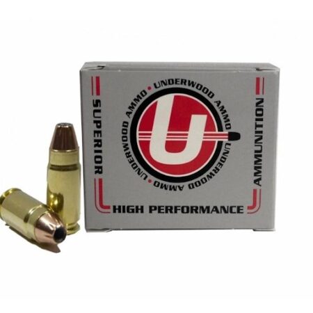 Underwood 9x25mm Dillon 124 Gr. Hornady XTP Jacketed Hollow Point- Box of 20