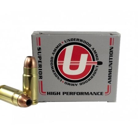 Underwood 9x25mm Dillon 124 Gr. Bonded Jacketed Hollow Point- Box of 20