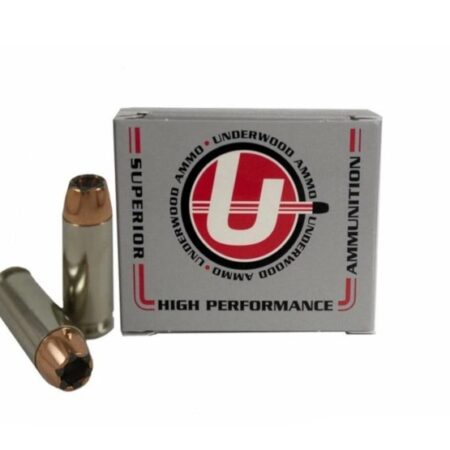 Underwood 10mm Auto 165 Gr. Bonded Jacketed Hollow Point- Box of 20