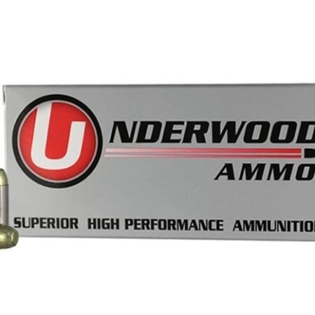 Underwood 10mm Auto 180 Gr. Full Metal Jacket Flat Nose- Box of 50