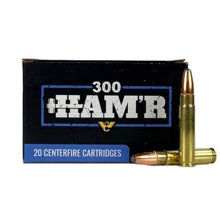 Wilson Combat Custom .300 HAM'R 130 Gr. Hot-Cor Soft Point- Box of 20