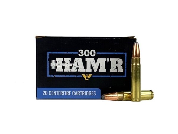 Wilson Combat Custom .300 HAM'R 130 Gr. Hot-Cor Soft Point- Box of 20