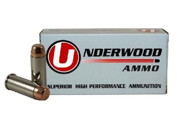 Underwood .44 Special 245 Gr. Full Metal Jacket Flat Nose- Box of 50