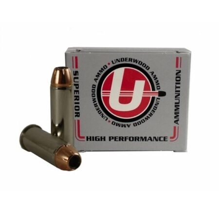 Underwood .44 Remington Magnum 180 Gr. Hornady XTP Jacketed Hollow Point- Box of 20