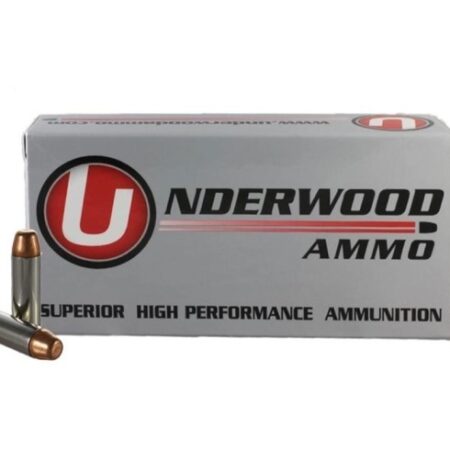 Underwood .44 Remington Magnum 245 Gr. Full Metal Jacket Flat Nose- Box of 50