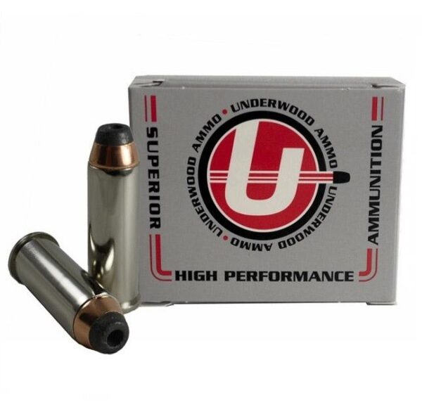 Underwood .44 Remington Magnum 300 Gr. Nosler Sporting Handgun Jacketed Hollow Point- Box of 20