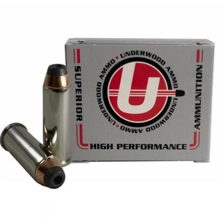 Underwood .44 Remington Magnum 200 Gr. Nosler Sporting Handgun Jacketed Hollow Point- Box of 20