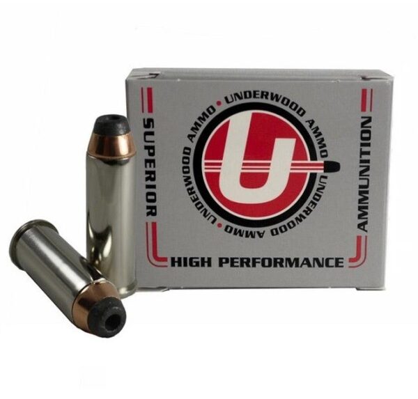 Underwood .44 Remington Magnum 200 Gr. Nosler Sporting Handgun Jacketed Hollow Point- Box of 20