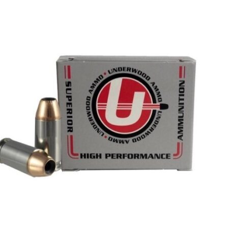 Underwood .45 ACP 230 Gr. Nosler Jacketed Hollow Point- Box of 20