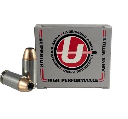 Underwood .45 ACP +P 230 Gr. Nosler Jacketed Hollow Point- Box of 20