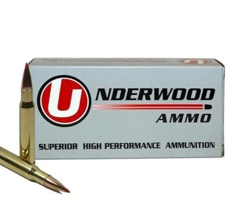 Underwood .30-06 Springfield (M1 Garand) 168 Gr. Hornady A-Max Boat Tail- Box of 20