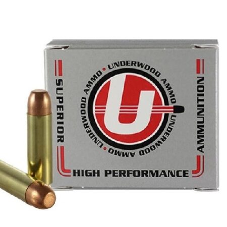 Underwood .50 Beowulf 350 Gr. Full Metal Jacket Flat Nose- Box of 20