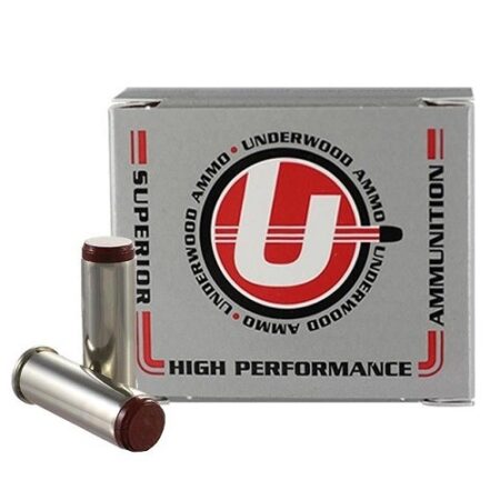 Underwood .44 Remington Magnum 200 Gr. Black Cherry Coated Hard Cast Wadcutter- Box of 20