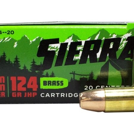 Sierra Outdoor Master 9mm Luger 124 Gr. Jacketed Hollow Point- Box of 20